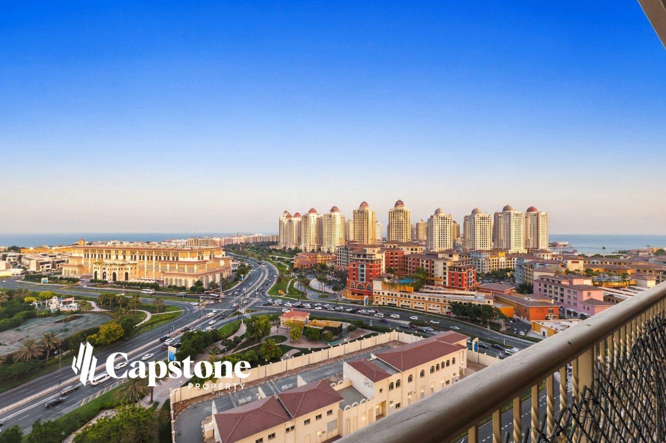 Direct Sea View 2BR+Maid for Sale in Porto Arabia
