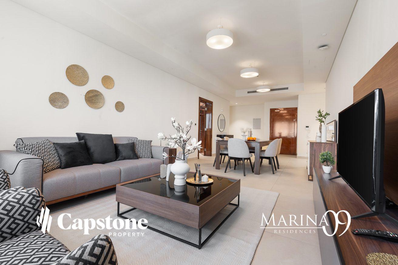 Ready-to-Handover 3BR+M Apartment with Title Deed