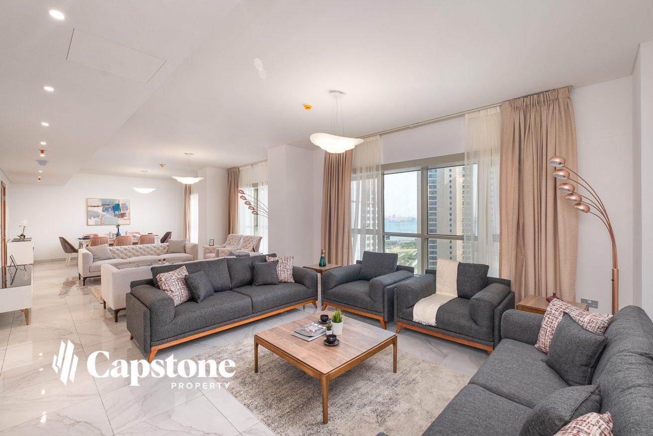 SEA VIEW | SPACIOUS 3BR+M | PRIME WEST BAY