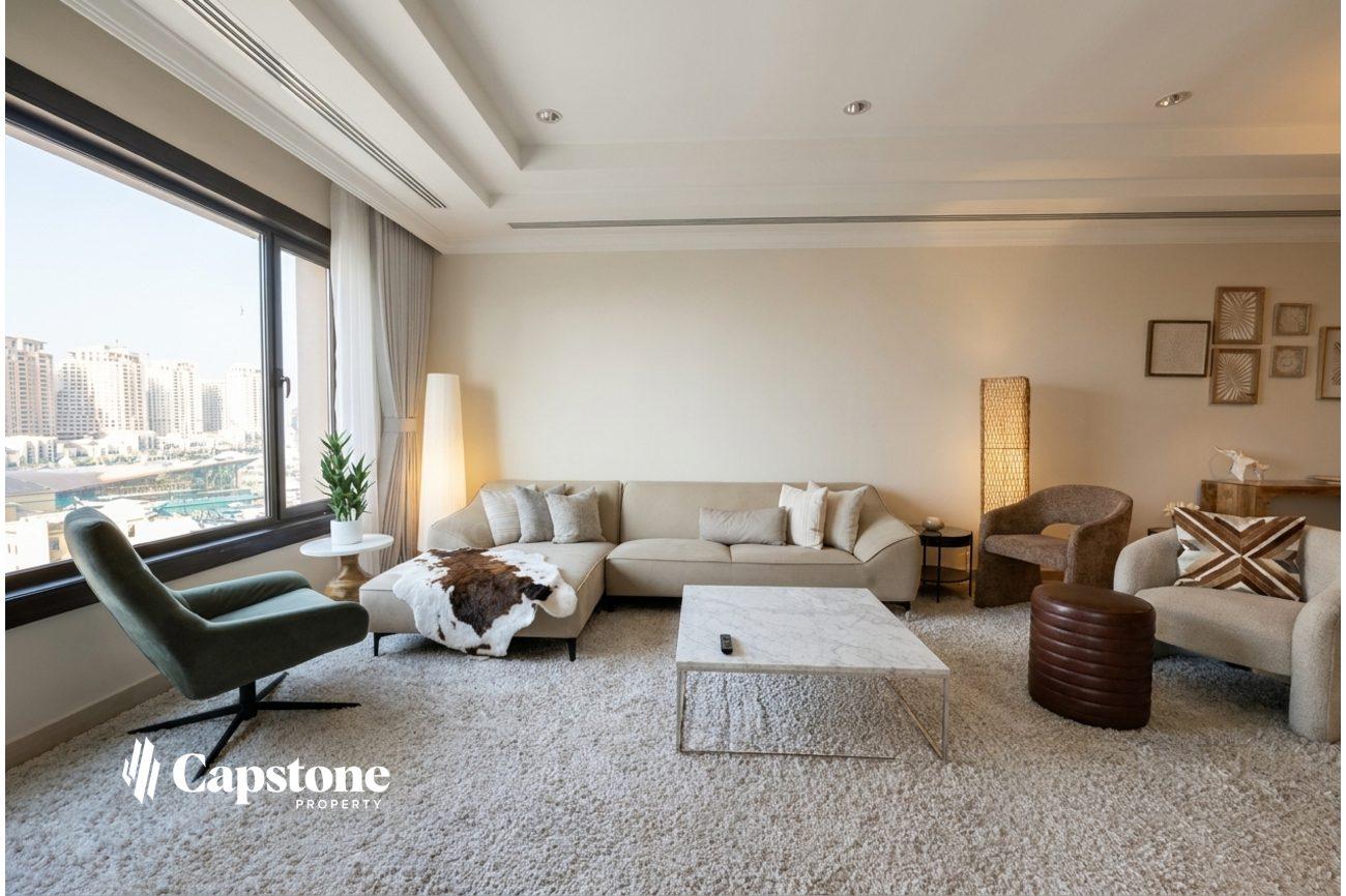 HUGE BALCONY | PREMIUM FURNISHING | MARINA VIEW