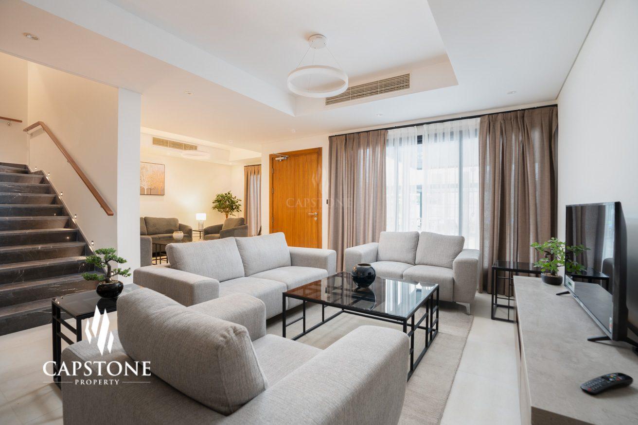 PREMIUM COMPOUND|MODERN 5 BEDROOM+MAID ROOM VILLA