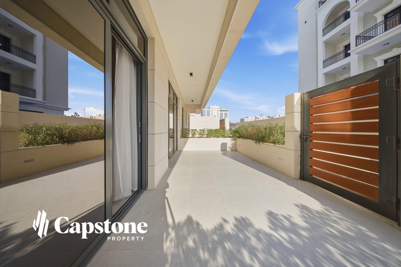 1BR Ground Floor for Rent in Fox Hills Lusail