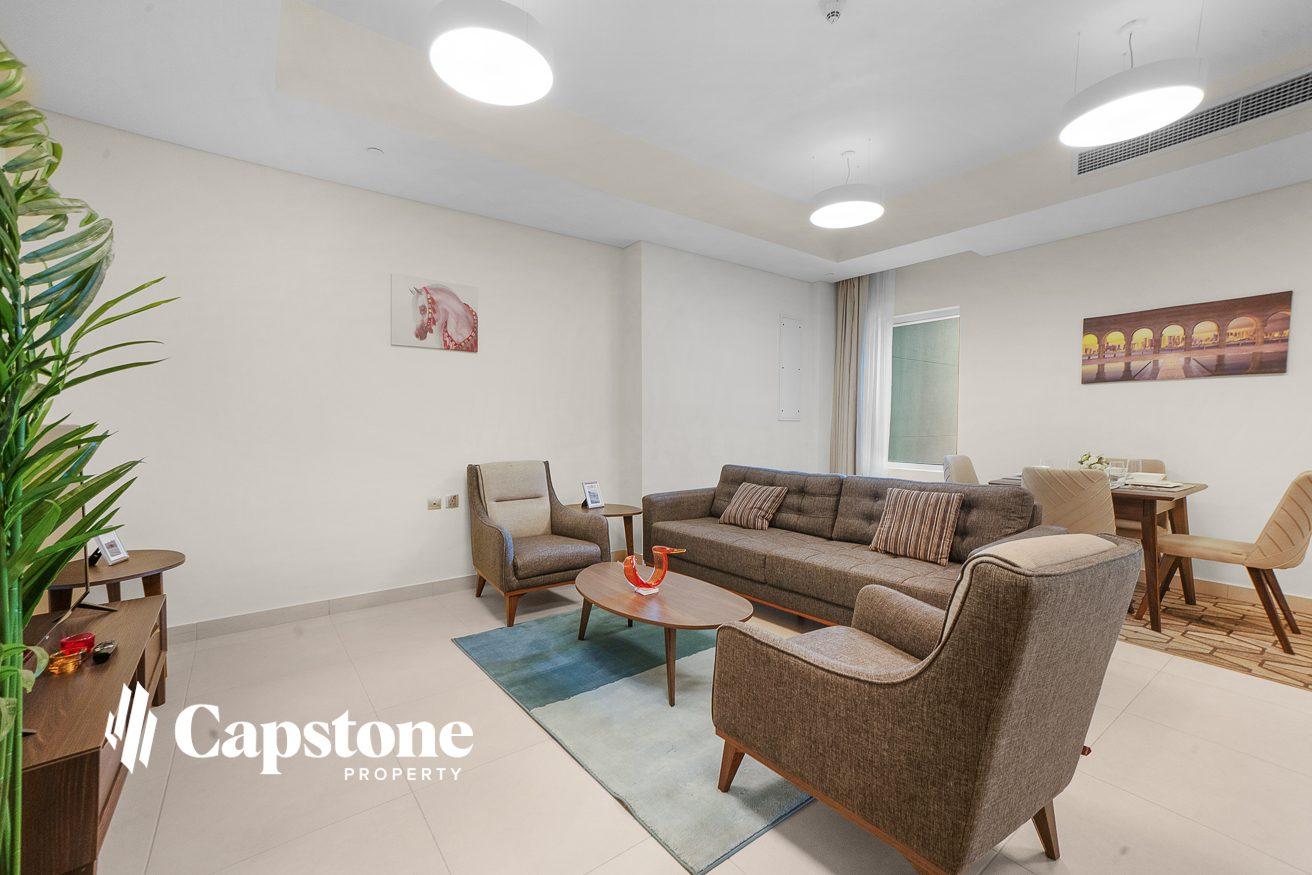 Freehold, Ready 1BR Fully-furnished Apartment