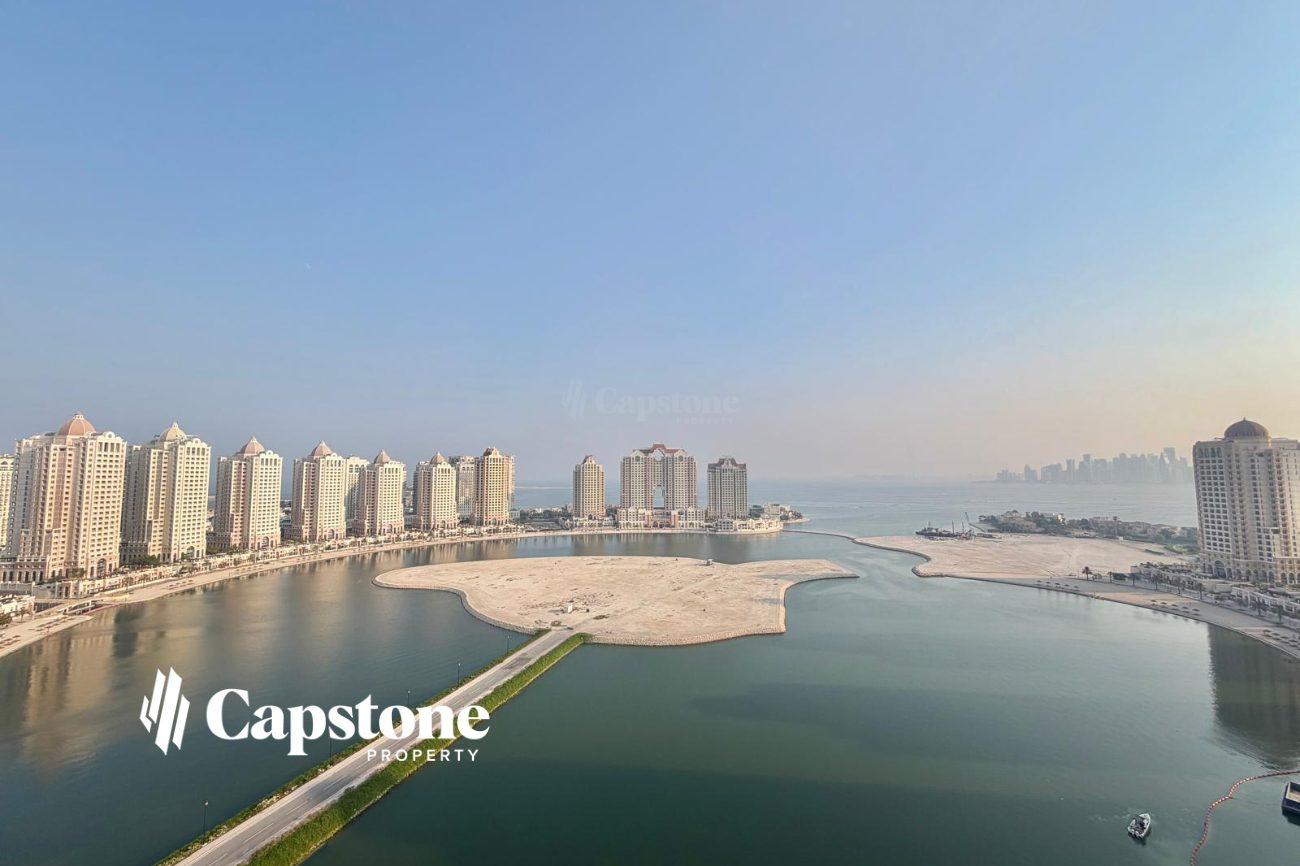 Sea-View 3BR in Viva Bahriya | Bills Included