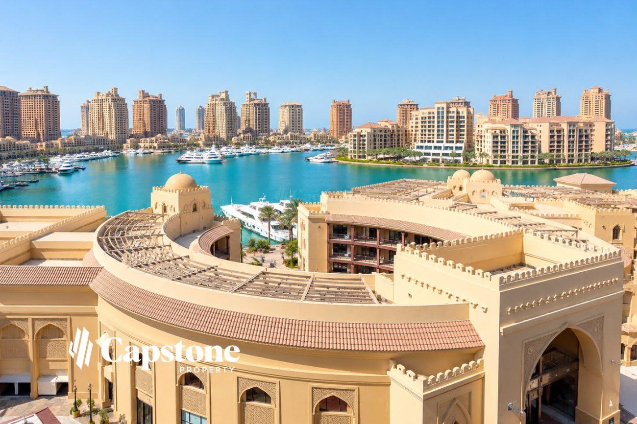 Direct Marina-View 1BR for Rent in Porto Arabia