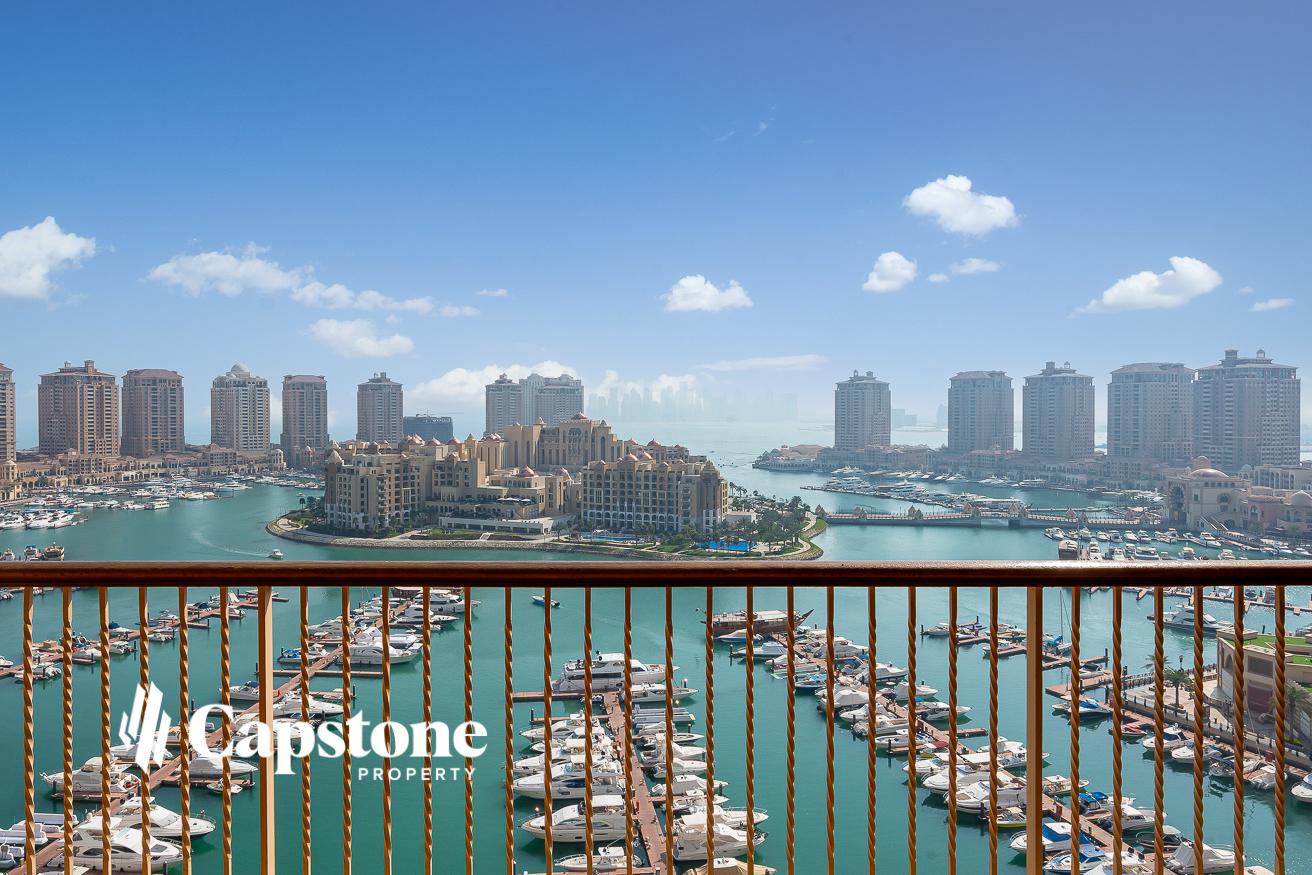 DIRECT MARINA VIEW | SPACIOUS 2BR IN THE PEARL