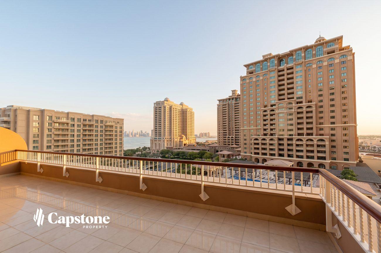MARINA VIEW | RARE LAYOUT | HUGE BALCONY