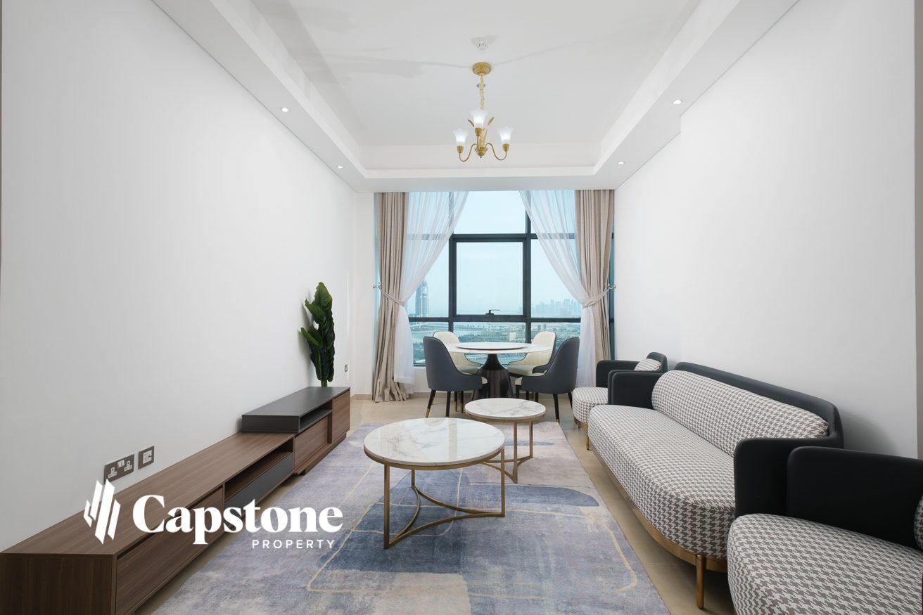 Balcony & City View! Furnished 2BR Lusail Marina