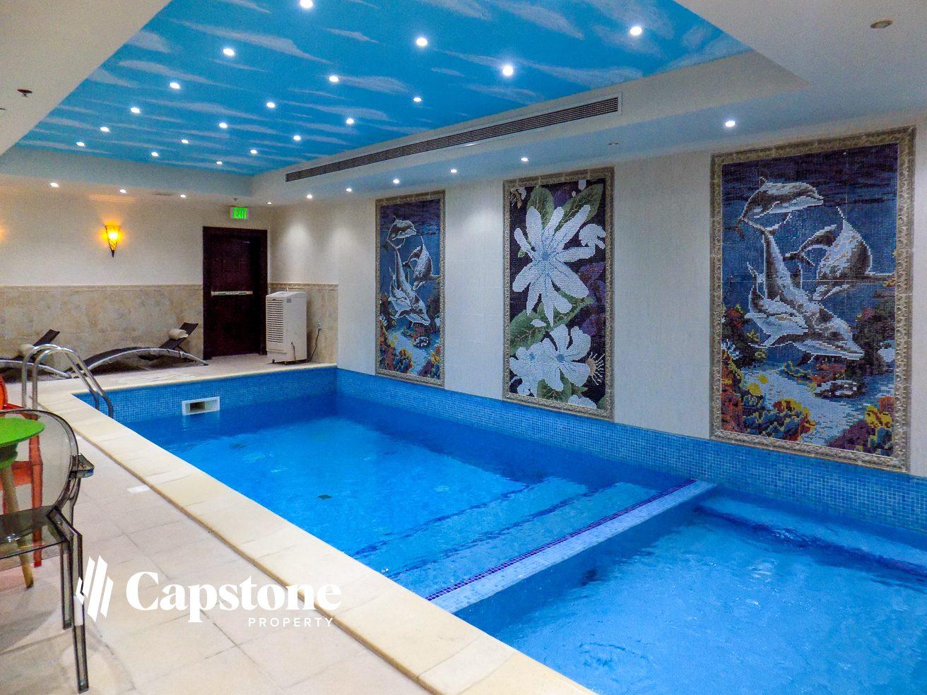 Spacious 3BR Fully Furnished with Pool and Gym