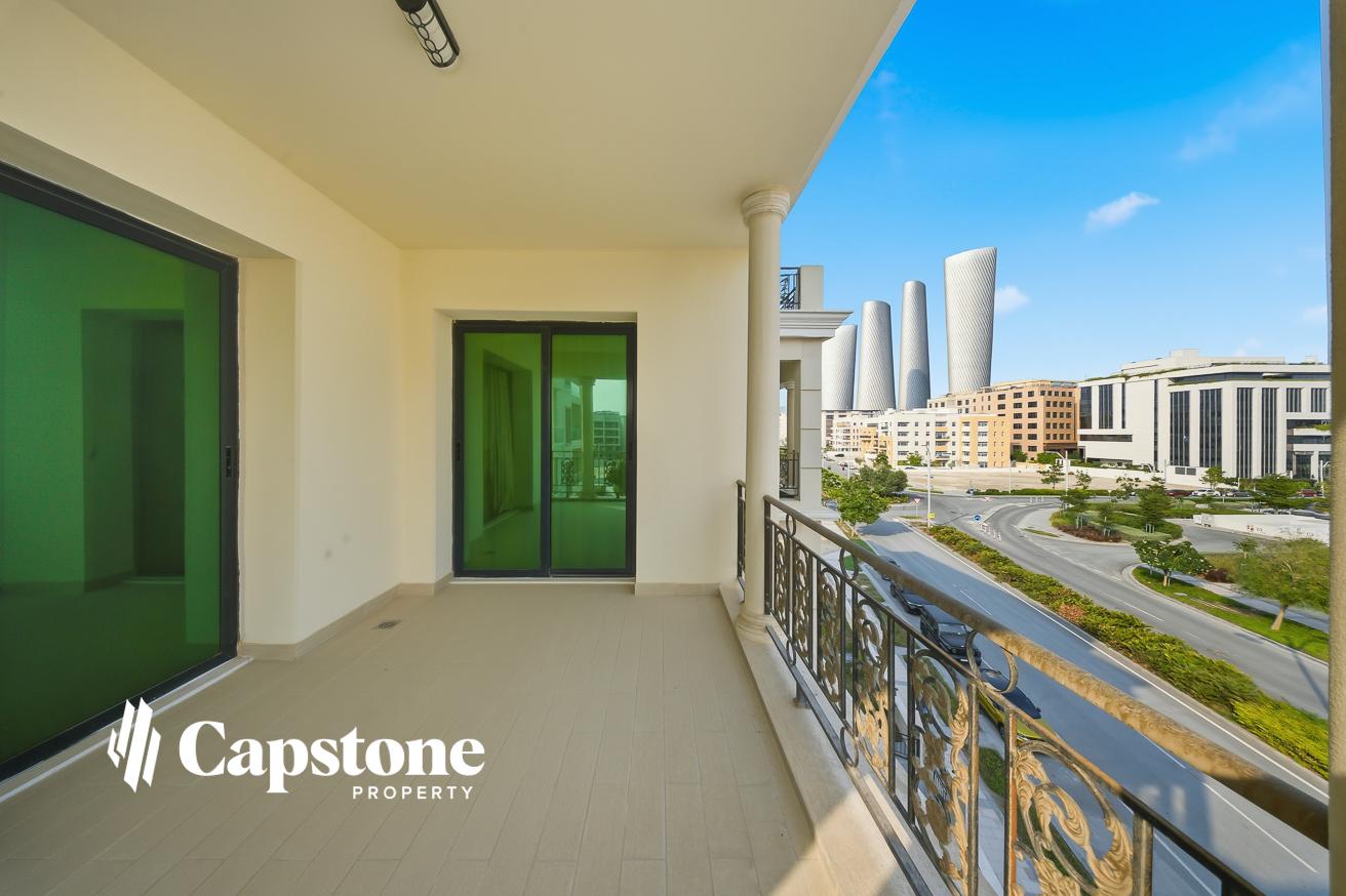 Spacious Balcony | Brand New 1BR Apartment