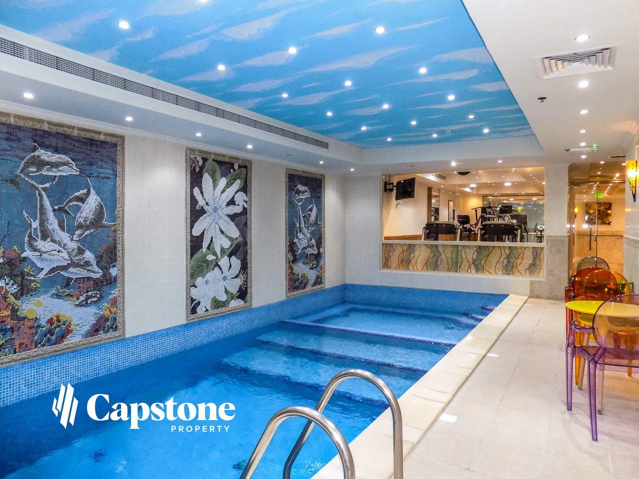 Spacious 1BR Fully Furnished with Pool and Gym