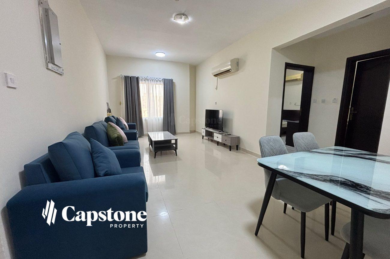 Fully-furnished 2BR in Bin Omran near Hamad