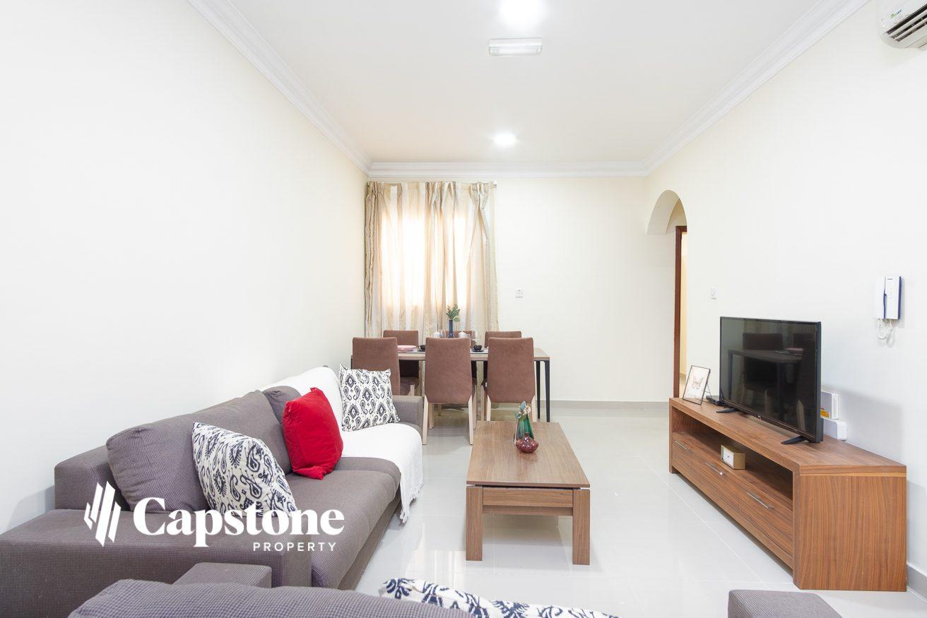 FULLY-FURNISHED 2BR NEAR HAMAD HOSPITAL